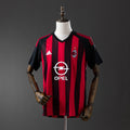 AC Milan 02/03 חולצת בית רטרו Jersey S-XXL