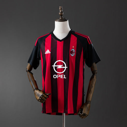AC Milan 02/03 חולצת בית רטרו Jersey S-XXL