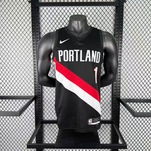 Portland Trail Blazers Morant 1 Black - front