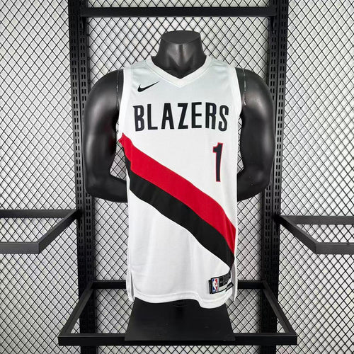 Portland Trail Blazers Morant 1 White - front