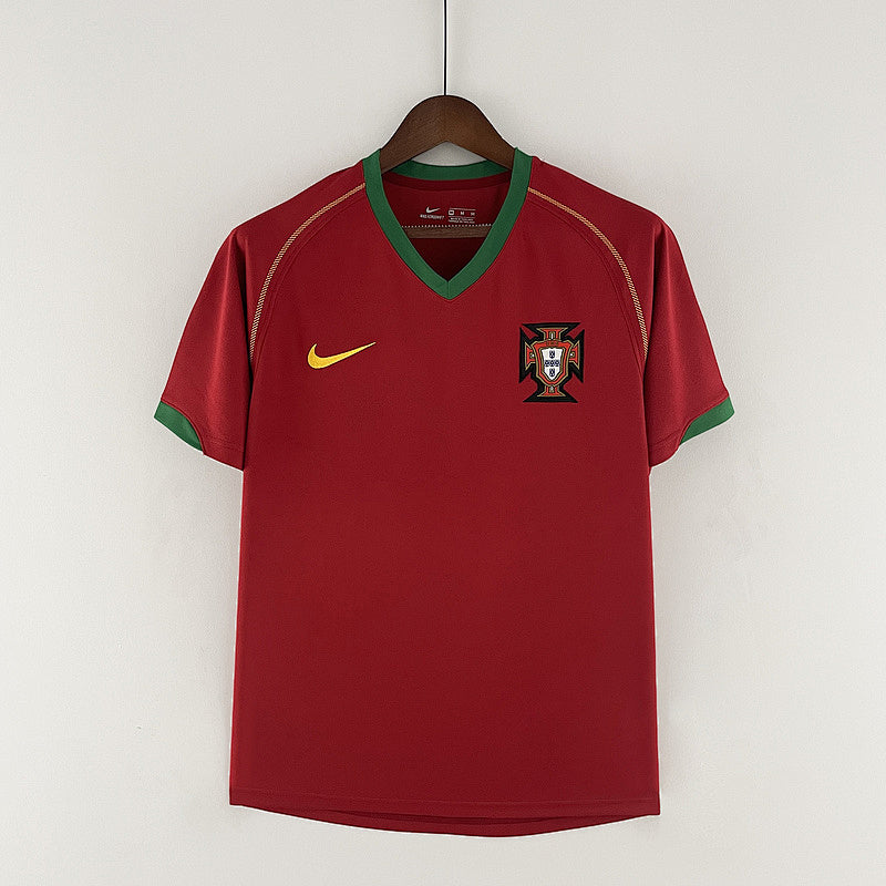 רטרו Portugal 2006 חולצת בית S-XXL