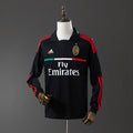 AC Milan 11/12 חולצת חוץ Long Sleeve רטרו Jersey S-XXL