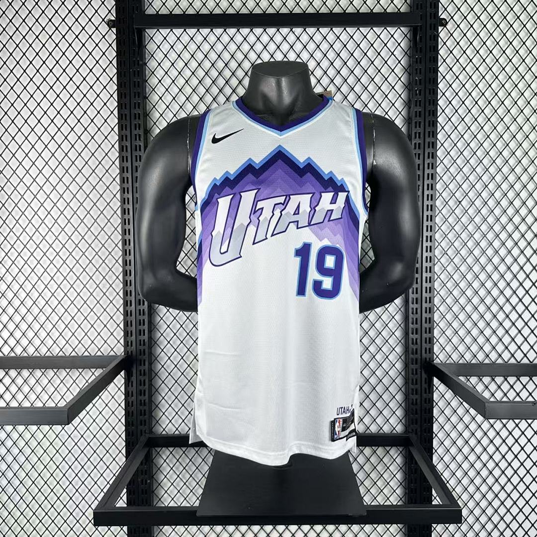 Utah Jazz Bailey 19 White - front