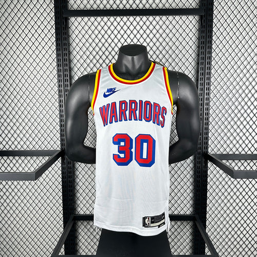 Golden State Warriors Stephen Curry 30 White - front